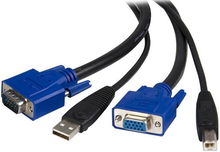 view StarTech 3m 2-in-1 Universal USB VGA KVM Male to Female Cable