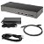 StarTech Triple 4K Monitor USB Type-C Docking Station with 100W Power Delivery - USB-C, DisplayPort, HDMI