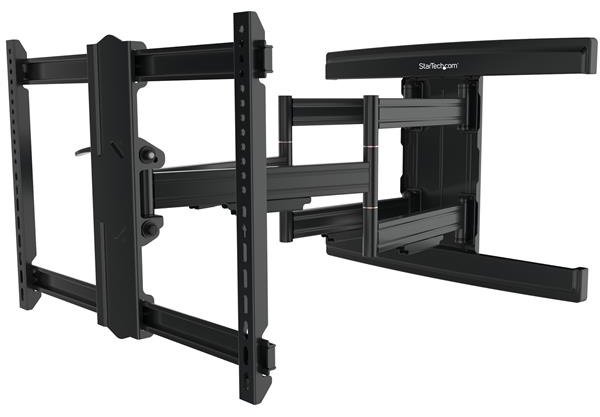 StarTech Heavy Duty Articulating Wall Mount Bracket for 37-100 Inch Curved & Flat Panel TVs or Monitors - Up to 75kg