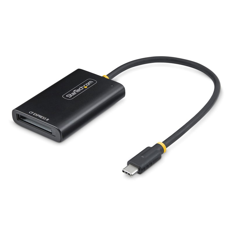 StarTech USB 3.2 Type-C Memory Card Reader for CFexpress 2.0 Type-B Cards - Black