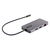 StarTech USB C Multiport Adapter with Power Delivery, 2x HDMI, 2x USB 3.2 Type-A, 1x USB 3.2 Type-A, 1x SD Slot, 1x MicroSD - Space Gray