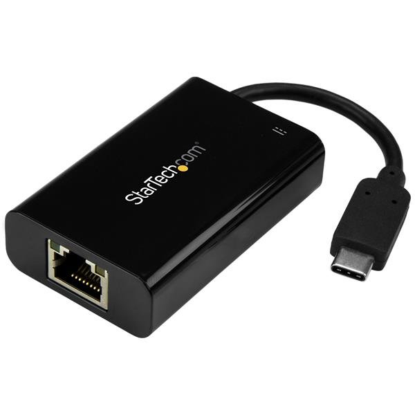 StarTech USB-C to Gigabit Ethernet Adapter with Power Delivery