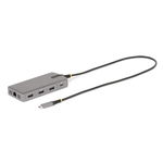 StarTech USB-C Triple Monitor Multiport Adapter with Power Delivery - 2x HDMI, 2x DisplayPort, 1x USB-C, 3x USB-A, 1x RJ45