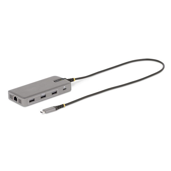 StarTech USB-C Triple Monitor Multiport Adapter with Power Delivery - 2x HDMI, 2x DisplayPort, 1x USB-C, 3x USB-A, 1x RJ45
