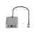 StarTech USB-C Triple Monitor Multiport Adapter with Power Delivery - 2x HDMI, 2x DisplayPort, 1x USB-C, 3x USB-A, 1x RJ45