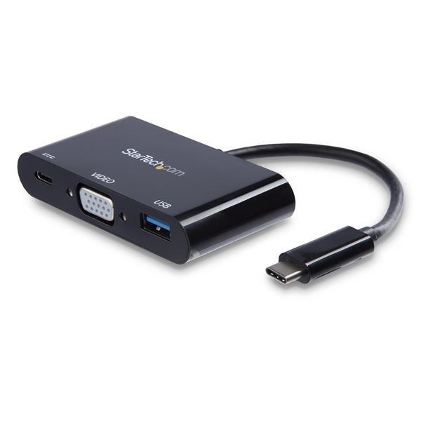Startech USB-C VGA Multiport Adapter with 60W Power Delivery