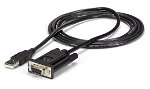 StarTech USB to Null Modem RS232 DB9 Serial DCE Adapter Cable