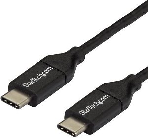 StarTech 3m USB 2.0 USB-C Male to Male Cable - Black