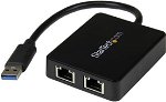 StarTech USB 3.0 to Gigabit Ethernet Network Adapter with USB Port