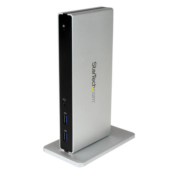 StarTech USB 3.0 Dual Video Docking Station - 2x DVI, 5x USB, 1x RJ-45