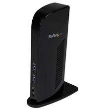 view StarTech USB 3.0 Dual Video Docking Station - 1x HDMI, 1x DVI, 6x USB, 1x RJ-45