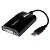 StarTech USB-A to DVI Adapter - Black