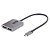 StarTech USB-C to Dual DisplayPort Adapter - Space Gray