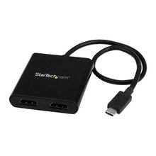 view Startech USB-C to 2x HDMI MST Hub Multi-Monitor Adapter