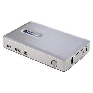 StarTech USB-C Laptop Docking Station with 65W Power Delivery - DisplayPort, VGA, USB-C