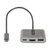 StarTech USB-C Multiport Adapter with 100W USB Power Delivery - Gray