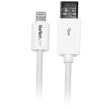 view StarTech 3m USB 2.0 to Lightning Charge & Sync Cable - White