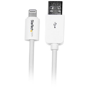 StarTech 3m USB 2.0 to Lightning Charge & Sync Cable - White