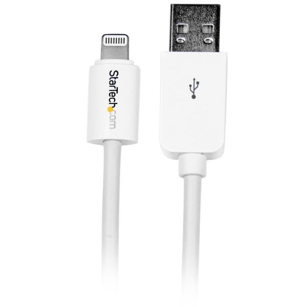 StarTech 3m USB 2.0 to Lightning Charge & Sync Cable - White