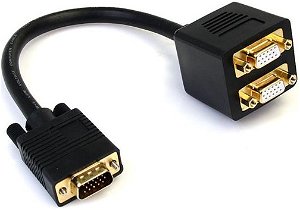 StarTech VGA Male to 2x VGA Female Video Splitter Cable