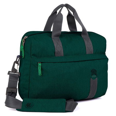 STM Judge 15 Inch Laptop Brief Shoulder Bag - Botanical Green
