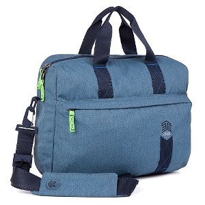 STM Judge 15 Inch Laptop Brief Shoulder Bag - China Blue
