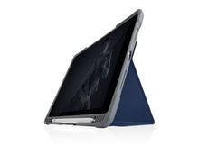 view STM Dux Plus Duo Case with Pencil Storage for 10.2 Inch iPad (7th Gen) - Midnight Blue