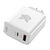 STM 65W USB-C/USB-A Dual Port Power Adapter - White