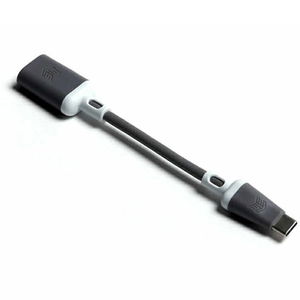 STM Able Cable 7cm USB-A Female to USB-C Charge & Sync Cable - Grey