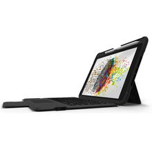 view STM Dux Bluetooth Keyboard Case with Pencil Storage and Trackpad for iPad 10.2 Inch (9th/8th/7th Gen) - Black