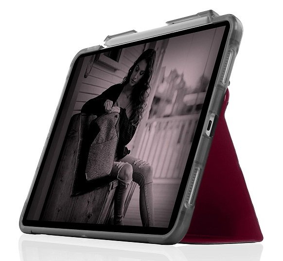 STM Dux Studio Case for iPad Pro 12.9 3rd/4th Gen - Dark Red