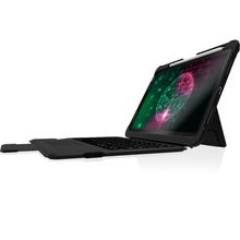view STM Dux Rugged Bluetooth Keyboard Case with Pencil Storage and Trackpad for iPad 10th Gen - Black