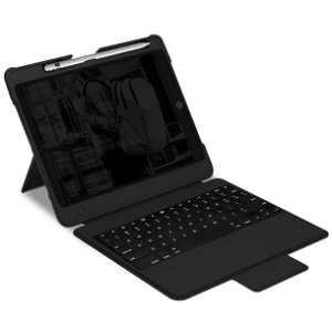 STM Dux Keyboard Cover Case for iPad (7th, 8th & 9th Gen) - Black