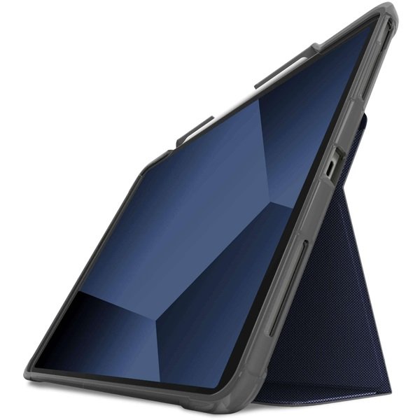 STM Dux Plus Case with Pencil Wireless Charging for iPad Pro 11 Inch 4th Generation - Midnight Blue