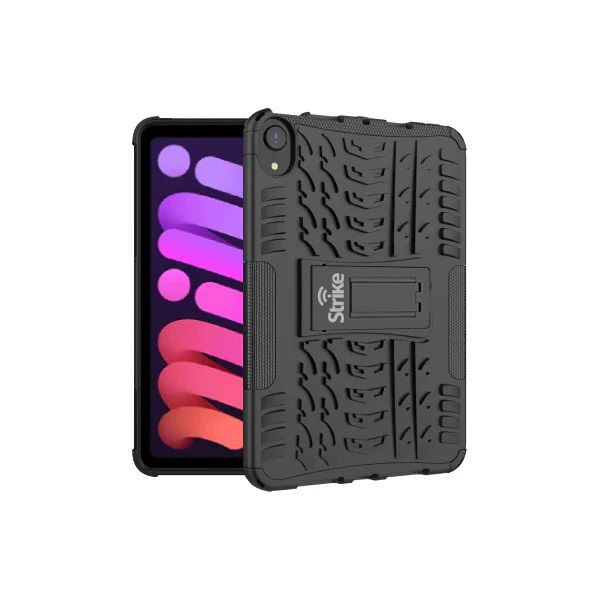 Strike Rugged Case for Apple iPad Mini 6 - Black