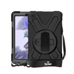 Strike Rugged Case with Hand Strap and Lanyard for Samsung Galaxy Tab A7 Lite