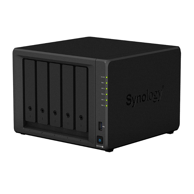 Synology DiskStation DS1019+ 5 Bay 8GB RAM NAS with 5x 4TB Western Digital Red Drives + Installation!