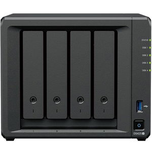 Synology DiskStation DS425+ 4 Bay 2GB RAM Diskless Tower NAS