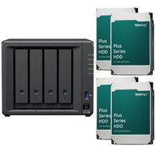view Synology DiskStation DS425+ 4 Bay 2GB RAM Tower NAS with 4 x 12TB Synology Plus Series Drives