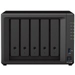 Synology DiskStation DS1522+ 5 Bay 8GB RAM Diskless Tower NAS with 5x 10TB Western Digital Red Drive
