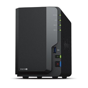 Synology DiskStation DS218+ 2 Bay 2GB NAS with 2x 4TB Western Digital Red Drives + Installation!