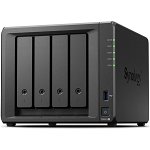 Synology DS923+ 4 Bay 4GB RAM Diskless Tower NAS with 4x 1TB Western Digital Red Drives