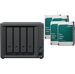 Synology DiskStation DS925+ 4 Bay 4 GB DDR4 RAM Tower NAS with 4x 6TB Synology Plus Series Drives