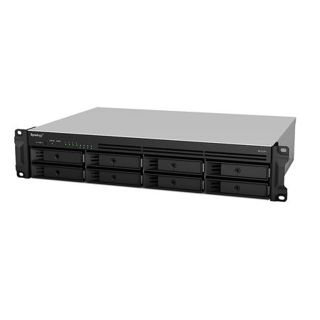 Synology RackStation RS1219+ 8 Bay 2GB RAM 2RU Rack Mountable NAS with 8x 8TB Western Digital Red Pro Drives + Installation!