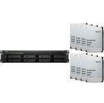 Synology RackStation RS1221RP+ 8 Bay 4GB RAM Rackmount NAS with 8x 12TB Synology Enterprise Drives
