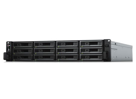 Synology RS3617XS+ 12 Bay Rack NAS with 12x 8TB Western Digital Red Pro Drives + Installation!