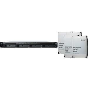 Synology RackStation RS422+ 4 Bay 2GB RAM Rackmount NAS with 4x 8TB Synology Enterprise Series Drives
