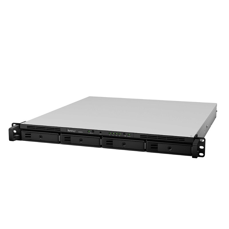 Synology RackStation RS820RP+ 4 Bay 2GB RAM 1RU Rack Mountable NAS with Redundant Power Supply with 4x 4TB Western Digital Red Drives + Installation!