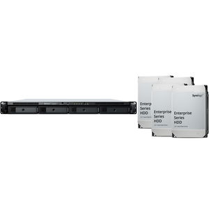Synology RackStation RS822RP+ 4Bay 2GB RAM Rackmount NAS with 4x 8TB Synology Enterprise Series Drives