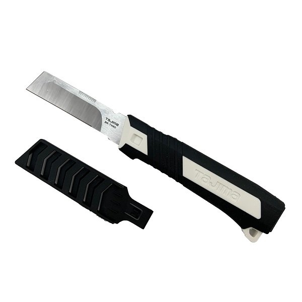 Tajima DKTN80 Cable Mate Electricians Knife - Black